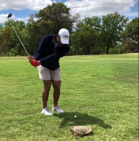 Golfing